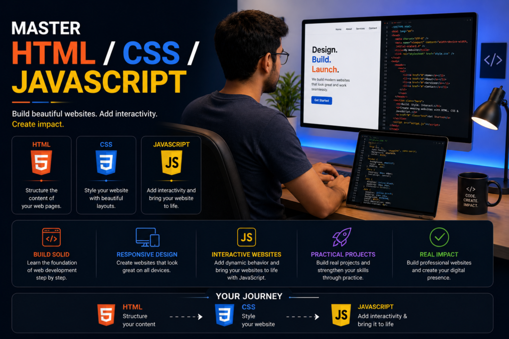 learn HTML / CSS / JavaScript
