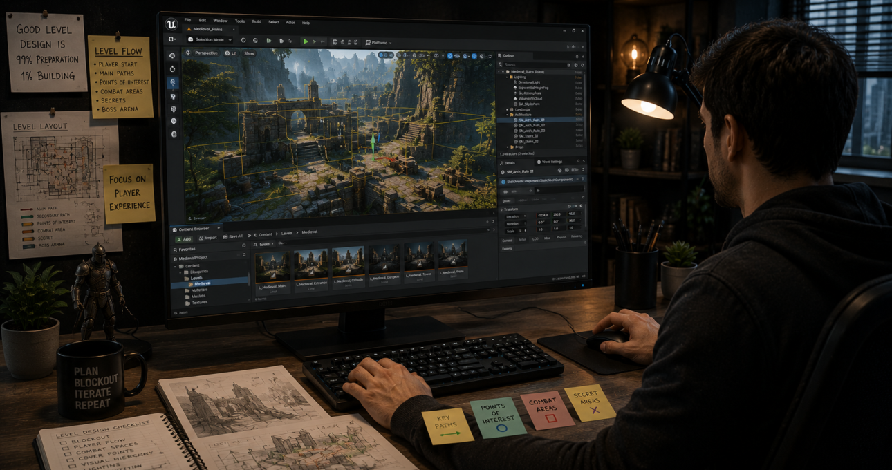 Level Designer artist course in chandigarh