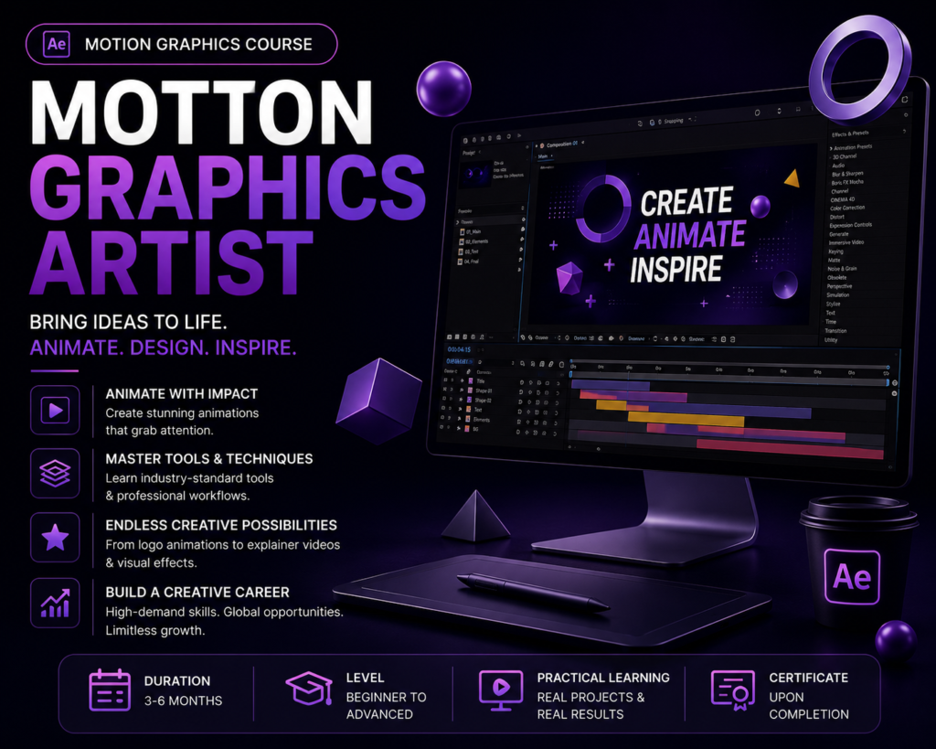 become Motion Graphics Artist