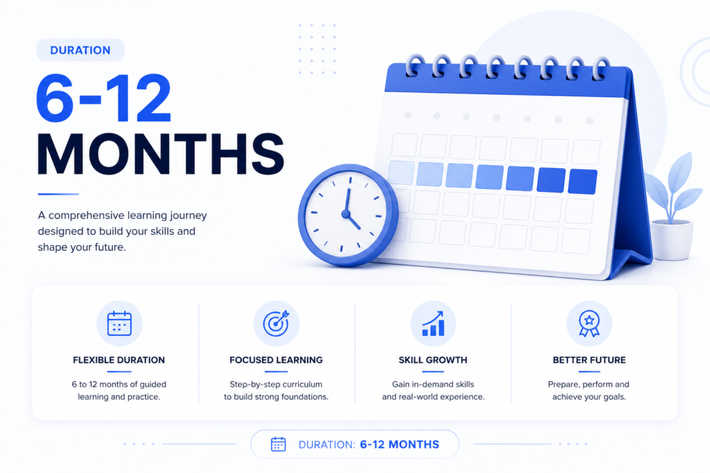 web development course duration