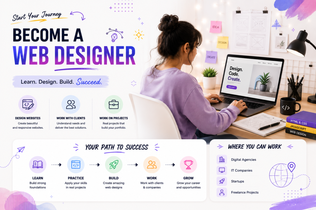 become web designer